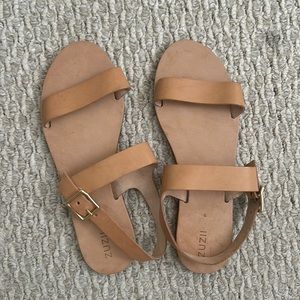 Zuzii Tan Sandals